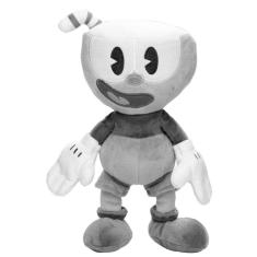 Pelucia Cuphead Cinza Gray Boneco Game Plush 25Cm