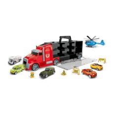 Caminhão Maleta Para Até 24 Carrinhos Estilo Hot Wheels