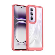 Capas Compatível com OPPO Reno12 Pro,Caixa de telefone,fino e leve,resistente a riscos,anti-impressão digital e proteção contra queda