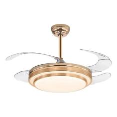 Ventilador Teto Retrátil Controle Remoto 110Cm Bivolt Aliseu, Bivolt