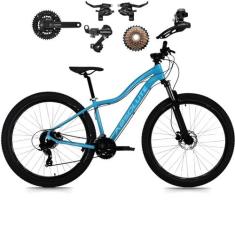 Bicicleta Aro 29 Mtb Feminina Absolute Hera Bike 21v Shimano à Disco Q