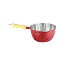 Caçarola Alumínio Craqueada Japi Cabo Madeira Sem Tampa 22cm - DIVIFOR