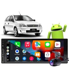 Kit Multimidia 1 Din Classic 20052016 Android Carplay 232Gb - E-Carpla