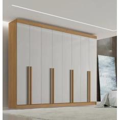 Guarda Roupas Casal Daymond 8Pts 100% MDF DDoro Móveis - D Doro Móveis