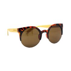 Óculos de Sol de Acetato com Bambu Lolla Turtle