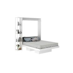 Cama Dobrável Casal Articulada  CM8014 Branco - Tecno Mobili