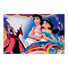Quebra Cabeça Aladdin Personalizado 48 Peças