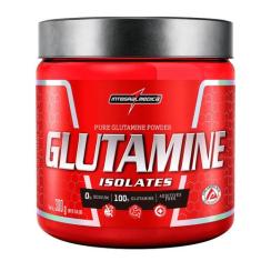 Glutamina 100% L-glutamina Integralmedica 300g, Sem Sabor