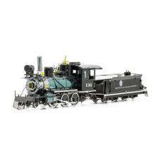 Miniatura De Montar Metal Earth Wild West 2-6-0 Locomotiva, Preto, Ver