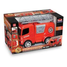 Caminhão Bombeiro Fire Truck Usual Brinquedos