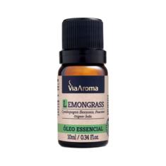 Óleo Essencial - Aromaterapia - Concentração e Antiséptico - Lemongrass - 10mL - Via Aroma