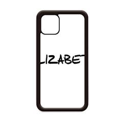 Elizabeth Special Handwriting, nome inglês para iPhone 11 Pro Max capa para Apple Mobile Case Shell