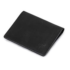 Carteira Masculina Porta Cartão Slim Couro Bovino (Preto)