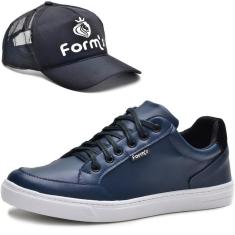 Tênis Cano Baixo Form's + Boné Masculino-Masculino
