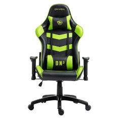 Cadeira Gamer DN3 Giratoria Preto/Verde(DN003/GR)