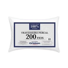 Travesseiro Ortobom Percal 200 Fios Sublime 20x50x70