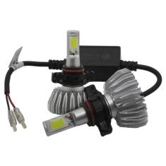 Kit Lâmpada Super LED Headlight H16 6000K 12V e 24V 32W 2200LM Efeito 