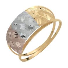 Anel de Ouro 18k Rischi Matte - Meu Anel, 14