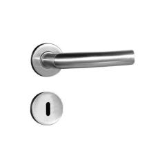 Fechadura Interna de Inox Pado Luma com Roseta Escovada