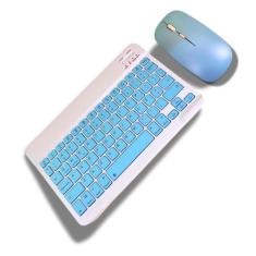 Teclado Com Mouse Bluetooth Sem Fio Colorido Wireless Portátil - PRIME