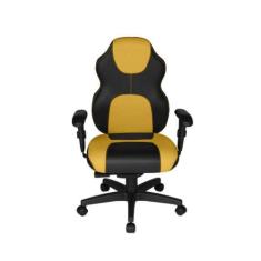 Cadeira Gamer Diretor Linha Gamer Racing Amarelo - DESIGN OFFICE MÓVEI