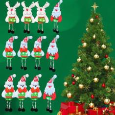 Enfeite De Natal Premium Pendente Decoração Natalina - DM ACESSÓRIOS, 