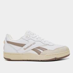 Tênis Couro Reebok BB 4000 II Cano Médio Masculino-Masculino