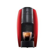 Cafeteira Espresso Tres Lov Premium - Vermelha Metalizado 3 Corações
