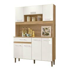 Armario Cozinha 7 Portas e 1 Gaveta Magazine 120