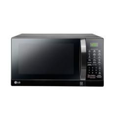 Micro-ondas LG Easy Clean Grill Quartzo Preto 30L 127V MH7097