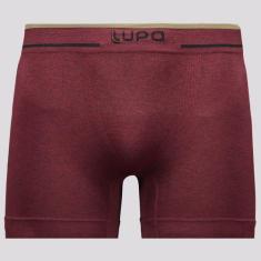 Cueca Boxer Lupo Microfibra Sem Costura Marsala, GG