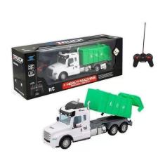 Caminhão De Lixo Com Controle Remoto Som E Luzes - Futuro Kids