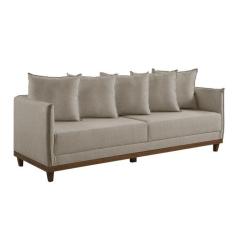 Sofá 4 Lugares Living Linho M-169 Martins - Martins Estofados, Bege
