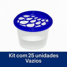 25 Potes Anti Mofo (vazio) Para Cloreto De Cálcio - Bella Donna