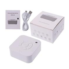 Aparelho Ruído Branco para Sono e Relaxamento do Bebê com 9 Sons Bateria Led USB