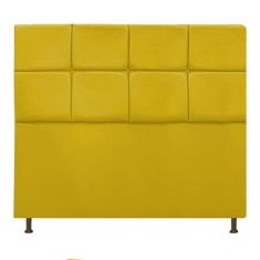 Cabeceira Estofada Damares 160 cm Queen Size Amarelo
