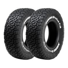 Kit 2 Pneus XBRI Aro 16 265/70R16 Brutus TA Letras Brancas 10 Lonas 121/118S