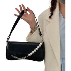 Bolsa De Ombro Alça Perola Festa Shopping Moderna Jantar Top - Alwy, P