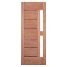 Porta de Madeira Maciça BBB Para Vidro Casmavi de Cedro Arana - 2.10 (