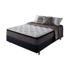 Cama Box + Colchão Viúva Mola Ensacadas Nashville 128x188x67cm - Zidi,