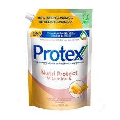 Refil Sabonete Líquido Para as Mãos Protex Nutri Protect Vitamina E 90
