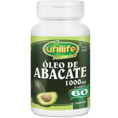 Óleo De Abacate 60 Cápsulas Unilife