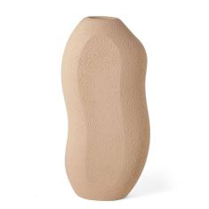 Vaso Em Cerâmica Oval - 32x7,5