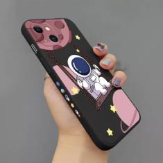 Capa para iPhone 14 Pro Max Capa para iPhone 11 Capas Cartoon Space Astronaut Cases para iPhone 13 12 XS Max X 7 8 Plus Capa mole, 10, para iPhone 14Pro Max