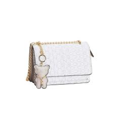 Bolsa Feminina Monograma Transversal 3483899 Off White