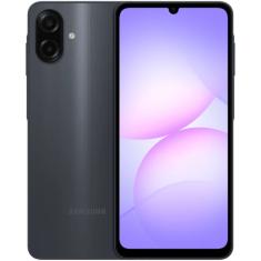 Smartphone Samsung Galaxy A07 256GB 8GB Câmera 50MP Tela 6.7" Proteção IP54 - Preto