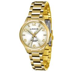 Relógio Lince Feminino Ref: Lrgh025l C2kx Casual Dourado