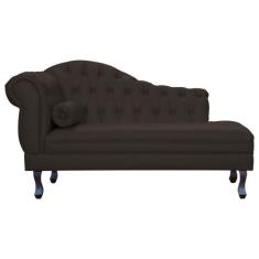 Recamier Namoradeira Divã Larissa Lado Direito material sintético Core