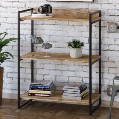 Estante para Livros 3 Prateleiras Carvalho 8390 - Compace, Bege, 13,97