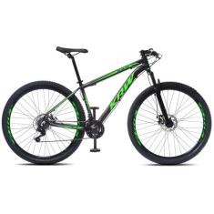 Bicicleta Aro 29 KRW Alumínio 24 Vel Freio a Disco Mecânico R6, 21, Pr